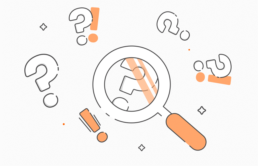 Illustration for questions and answers